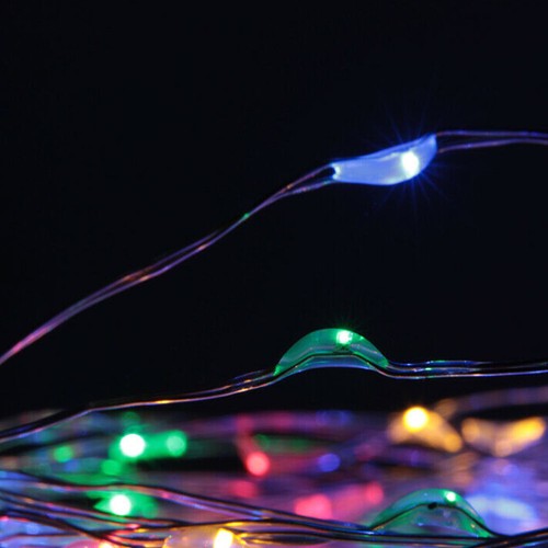 USB Twinkle LED String Fairy Lights 5/10M 50/100/200LED Copper Wire Party Remote - Picture 36 of 40