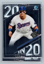 2020 Bowman Chrome Draft QTY 20 in '20 #20IN20JF Justin Foscue D5C