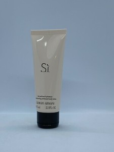 armani si lotion