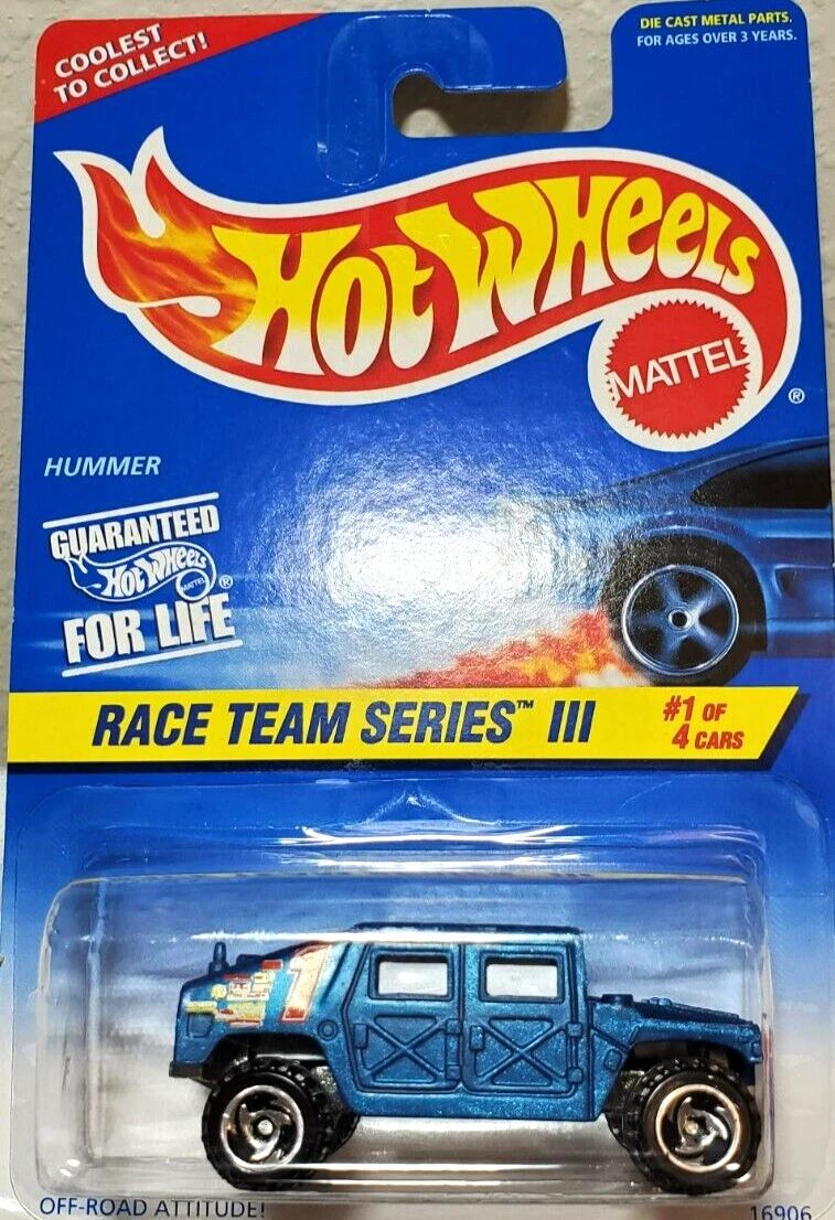 Mattel Hot Wheels 1997 Race Team Series III Complete set of 4 Cars - NEW