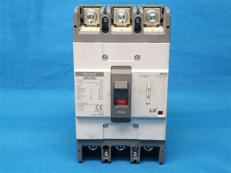 LS Metasol ABS 203c ABS203c Molded Case Circuit Breaker 150A 250AF