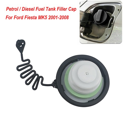 Für Ford Fiesta MK5 2001-2008 Diesel Tankdeckel #1580852 Kunststoff Schwarz - Bild 10 von 11