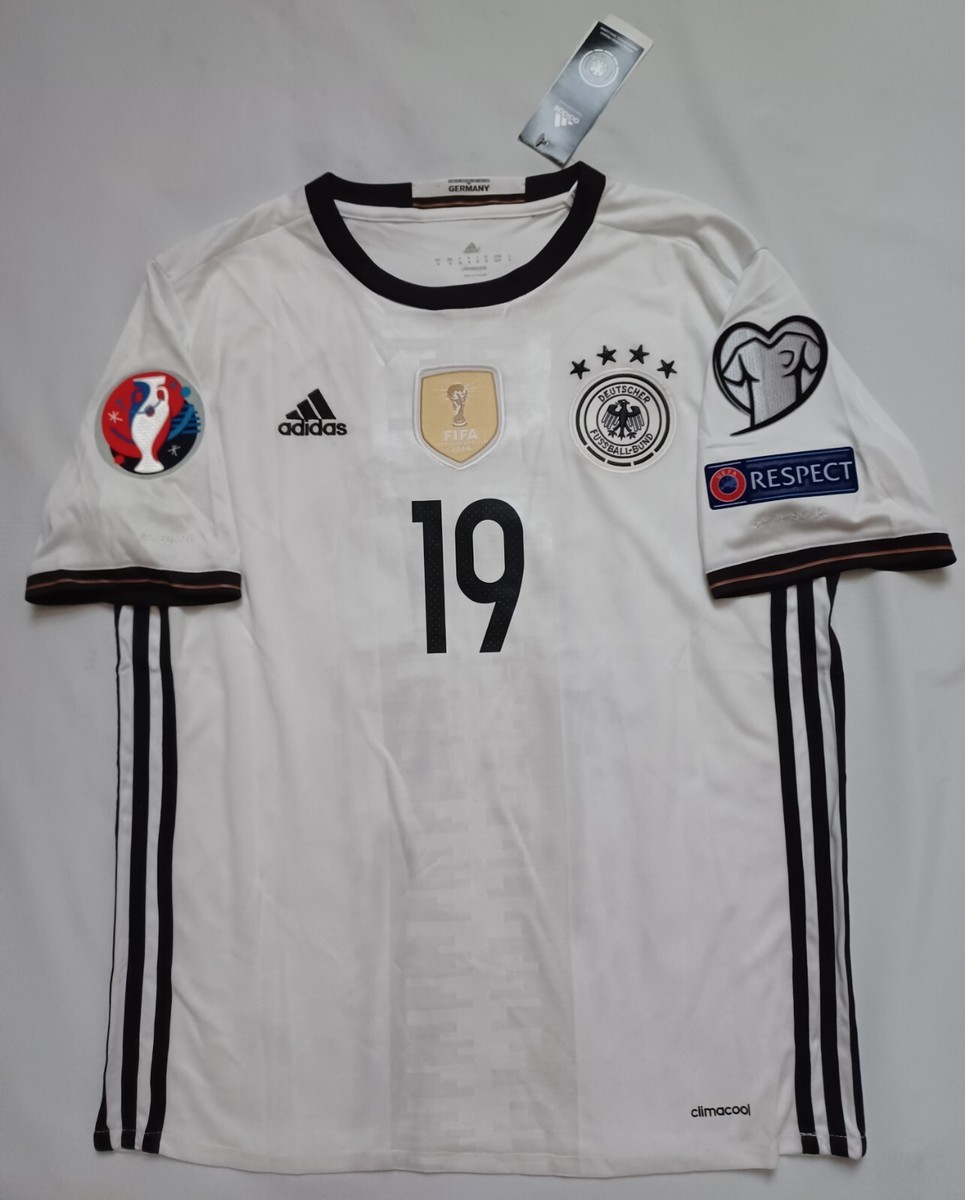 Mario Gotze Germany National Soccer Team Adidas Climacool Jersey