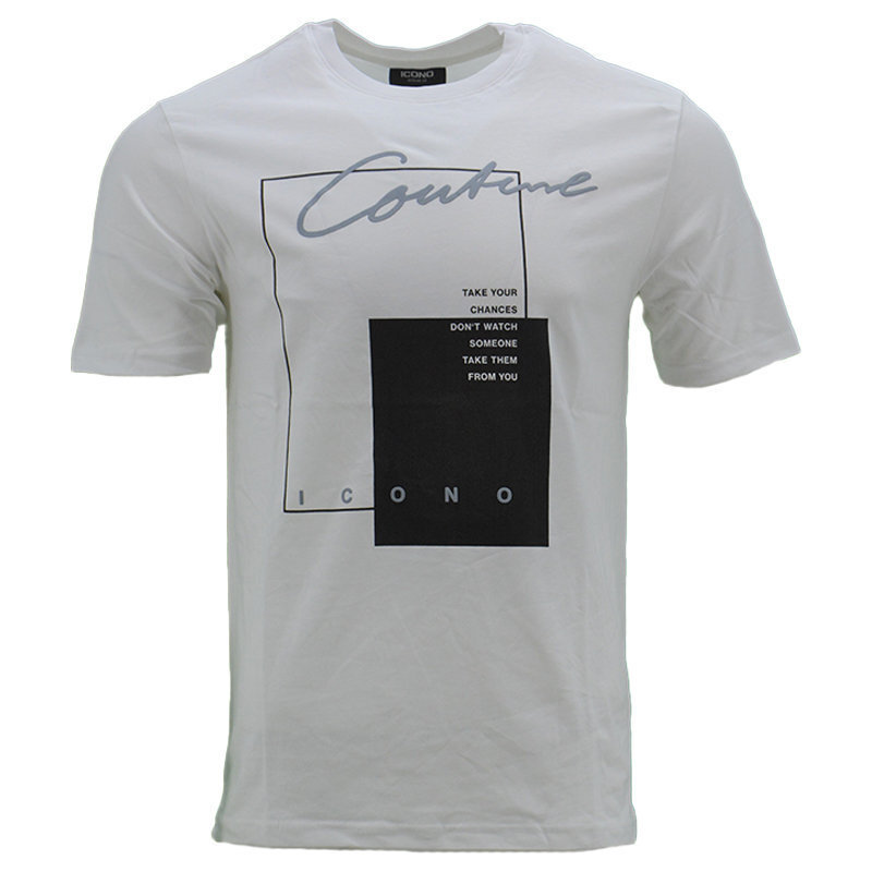 【送料&関税込】White Crewneck T-shirt With Icon Logo Printe s-l1200.jpg