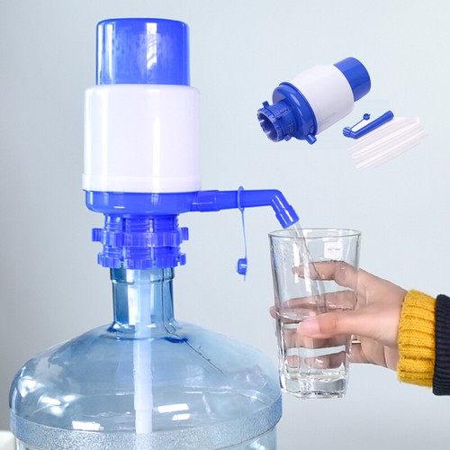 Hand Press 5 Gallon Pump Water Bottle Jug Manual Dispenser Drinking Tap Spigot - Picture 16 of 16
