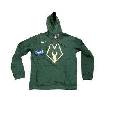 NWT NEW Milwaukee Bucks Nike Men's City Edition Pullover Hoodie