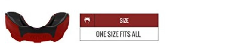 Protector bucal Venum Predator - gris y negro Foto 2 de 4