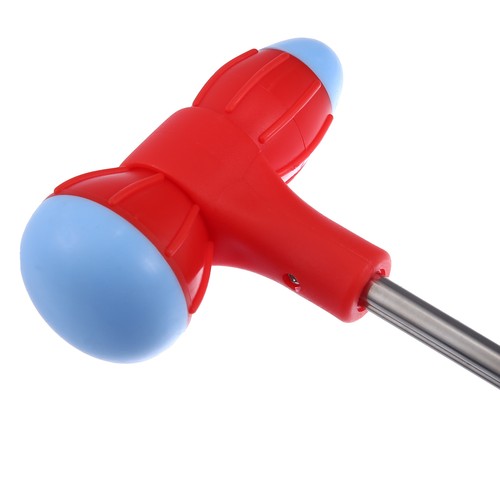 Cuerpo Masajeador con Dos Puntos Activación ABS Acero Inoxidable Rojo Azul - Imagen 7 de 7
