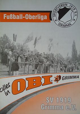 Programme 1998/99 SV 1919 Grimma-VfB Leipzig II