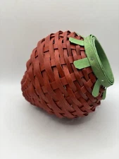 Longaberger Like Dresden And Company Woven Strawberry 