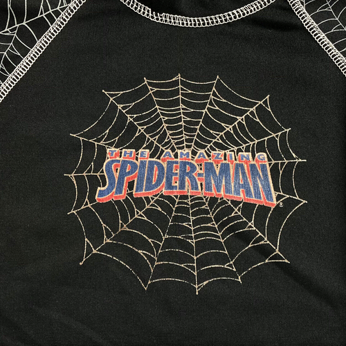 Camiseta De Colección Marvel The Amazing Spider-Man Juvenil S 2008 Elastizada Negra Roja Spandex - Imagen 4 de 11