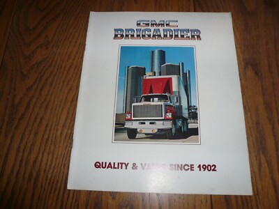 1982 GMC Brigadier Sales Brochure - Vintage