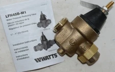 Watts LFN45BULPM1 3/4 Inch Water Pressure Reducing Valve Includes Bypass