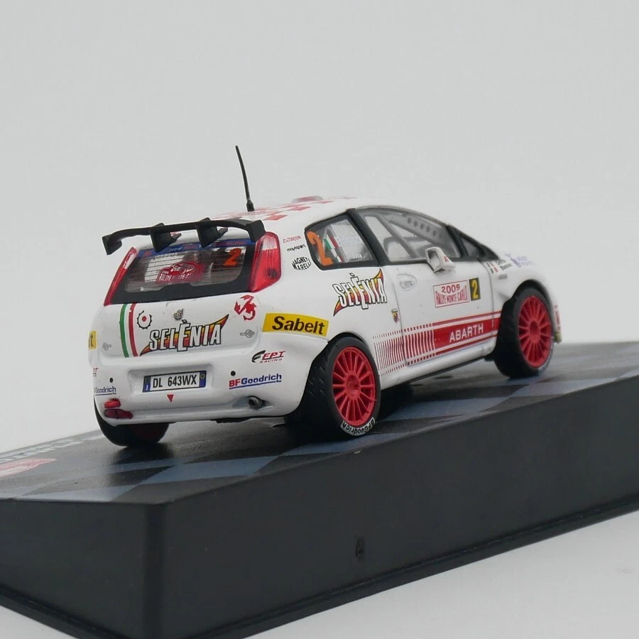 Ixo 1:43 ABARTH GRANDE PUNTO S2000 WRC 2009 G.BASSO-M.DOTTA Diecast Car Model - Image 4 of 4