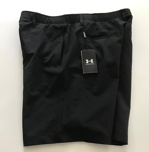 Under Armour Men's Shorts Golf Short 1377302 001 Black Size 32 - Picture 9 of 10
