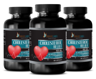 metabolism and energy - CHOLESTEROL RELIEF - cholesterol reducing - 3 Bottles