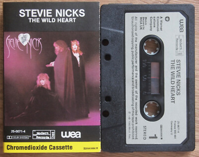 STEVIE NICKS - THE WILD HEART (WEA 2500714) 1983 EUROPE CASSETTE FLEETWOOD MAC