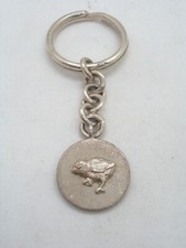 925 Silver Keychain with CHICKEN