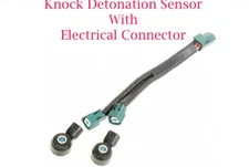 2 x Knock Sensor W/Harness Connector Assembly Fits Murano Quest Q50 Q60