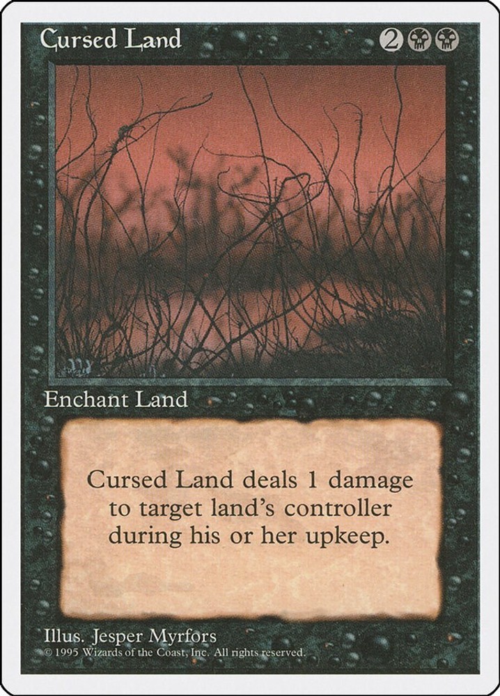 MP - Cursed Land [4ED - 96] Fourth Edition