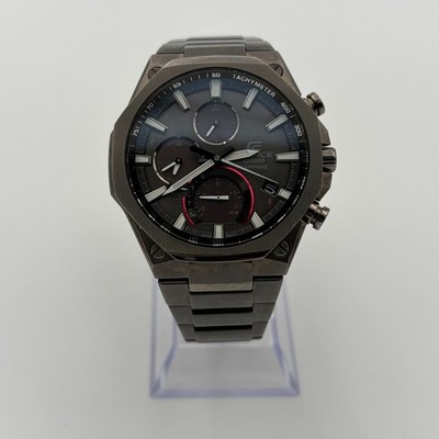 Casio Edifice Watch Tough Solar Black Gray Dial EQB1100