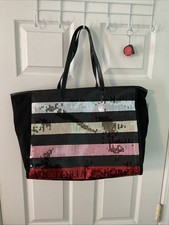 Victoria's Secret Large Tote Bag SEQUINS NWOT FAST SHIPPING
