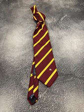 Tie Burberrys Vintage 100 Silk bordo collor Stripe Formal Tie Made in Italy