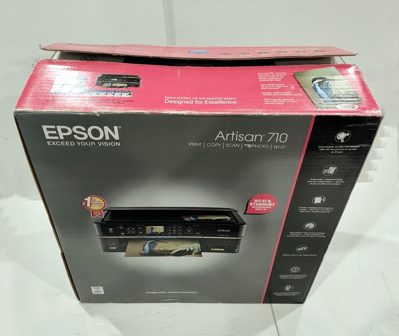 Epson Artisan 710 All‑In‑One Printer – NEVER USED – Open Box