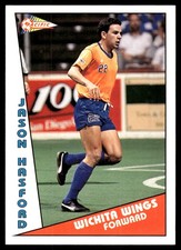 Jason Hasford 1991-92 Pacific MSL #52 Wichita Wings Soccer READ FREE SHIPPING