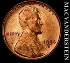 1954-D Lincoln Wheat Cent - Choice Gem Brilliant Uncirculated  No Reserve #L5027