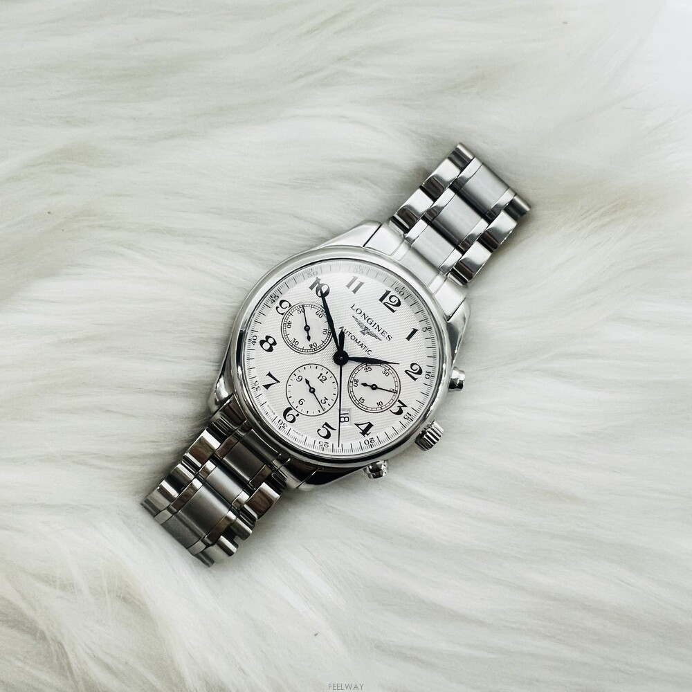 Longines Automatic Master Collection Chrono Steel… - image 7