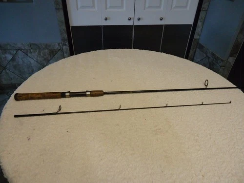 ST CROIX 2 PC 6FT GRAPHITE MED-LITE POWER SPINNING ROD ( missing 6" and tip )
