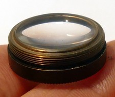 EYEPIECE for microscope eyepiece 22mm OD threaded, antique