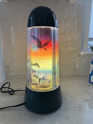 VTG 1994 Dinosaur Rabbit Tanaka Spencers Lamp, Lamp Works, Rotator