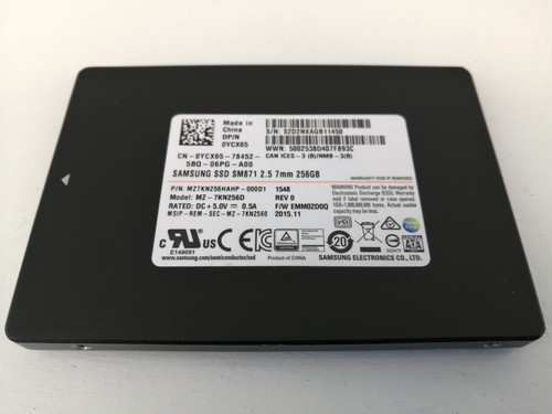 Samsung MZ-7KN256D 2,5" 256GB Desktop Laptop SSD SATA SM871