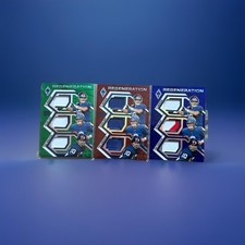 2025 Panini Jaxson Dart, Manning, Tarkenton triple Patch /249/199/99 NY Giants