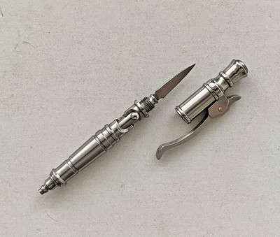Hidetoshi Nakayama Bolt Action Pen w/Hidden Blade