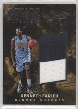 2016-17 Panini Absolute NBA Stars Materials /149 Kenneth Faried #26 s7f