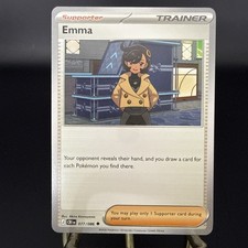 Pokémon TCG Emma 077/086 Chaos Rising Trainer Uncommon Regular NM