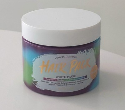 BIORECIPE 1sec Damage Care Marble Hair Pack 300g White Musk Protein Korea