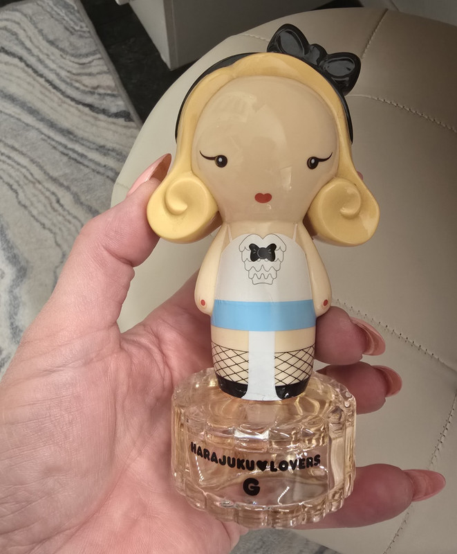 Harajuku Lovers G Perfume Bottle with Doll Cap Atomizer 