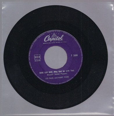VAYA CON DIOS (Möge Gott mit dir sein) - JOHNNY == LES PAUL und MARY FORD