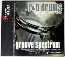 Sonic Foundry Groove Spectrum R B Loops For Acid Sound Library/Sampling CD