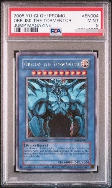Obelisk The Tormentor Yu-Gi-Oh! TCG Professional Sports