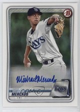 2020 Bowman Prospects Auto Michael Mercado #PA-MIM Auto 0jk5
