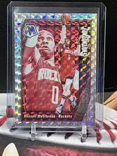 2019-20 Panini Mosaic RUSSELL WESTBROOK Silver Swagger #5 Houston Rockets