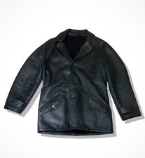 90’s Giorgio Armani Le Collezioni Shearling Leather Fur Lined Coat Size 38 (M)