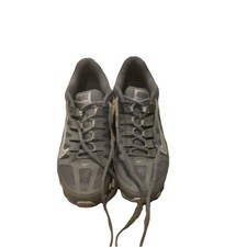 Nike Mens Gray Low Top Lace-Up Athletic Sneak...