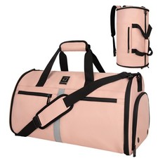 Garment Bags for Travel,50L Carry on Convertible Garment Duffle bag with Shou...