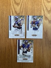 2014 Panini Contenders - Minnesota Vikings - 3 Card Lot
